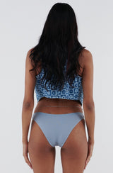 Cutout Cheeky Dusky Blue