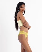 Luxe Lace Hipster Neon Yellow