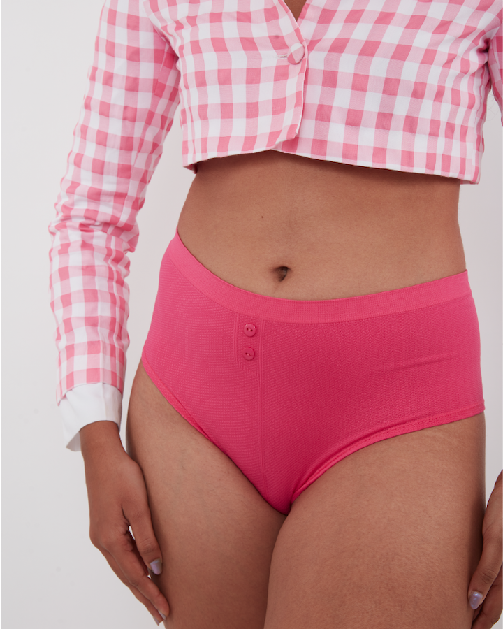 Dream Comfort High-waist Hipster Barbie Pink