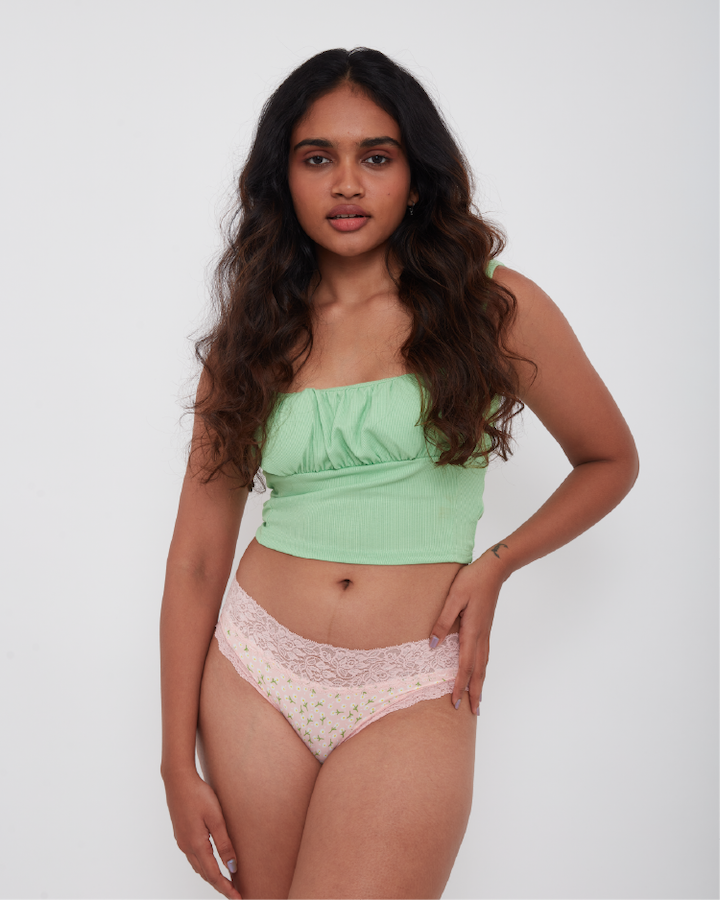 Lace Band Cheeky Blossom Pink